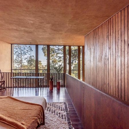 Cabana Lujo Con Alberca Climatizada Vistas Al Bosque De 马萨米特拉 外观 照片