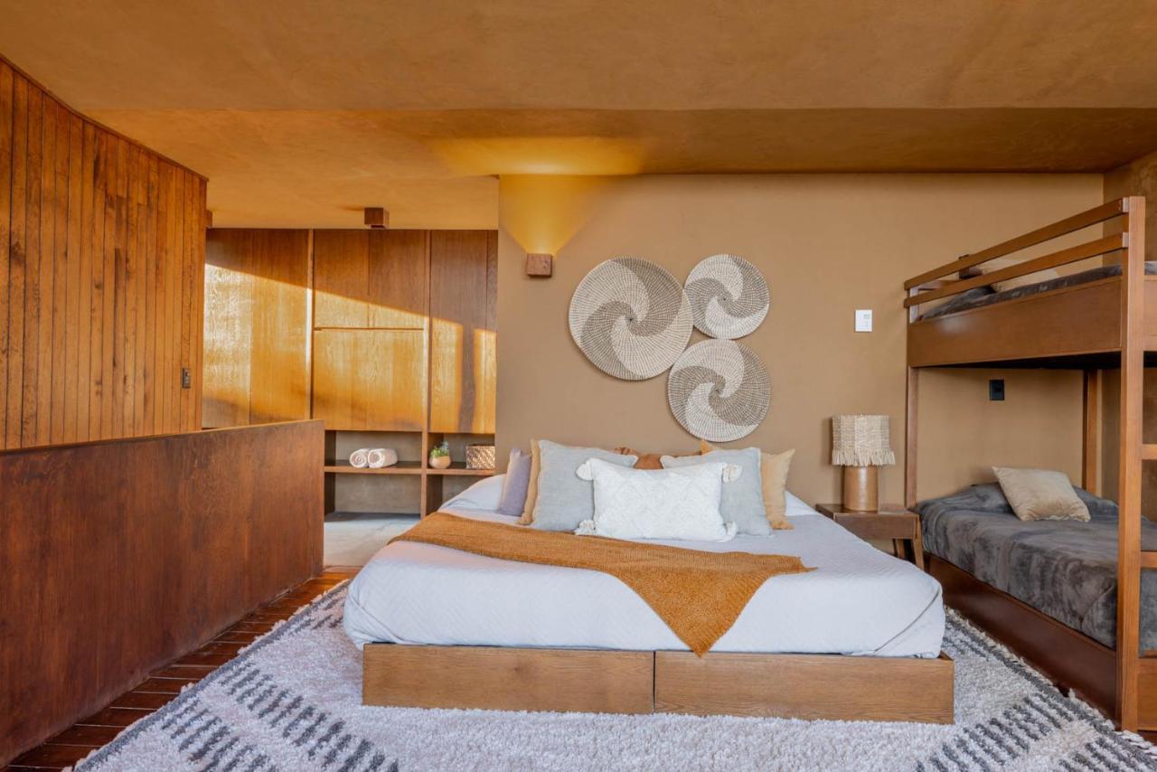 Cabana Lujo Con Alberca Climatizada Vistas Al Bosque De 马萨米特拉 外观 照片