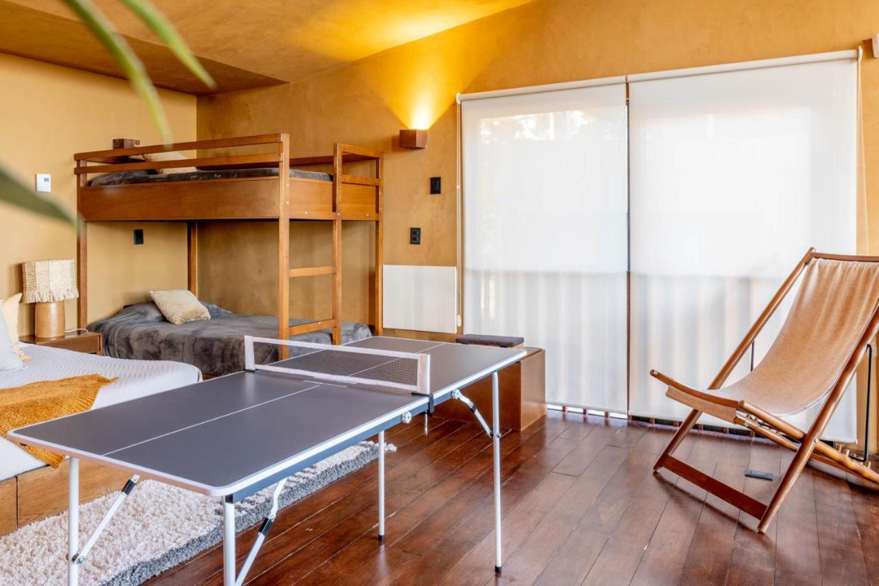 Cabana Lujo Con Alberca Climatizada Vistas Al Bosque De 马萨米特拉 外观 照片