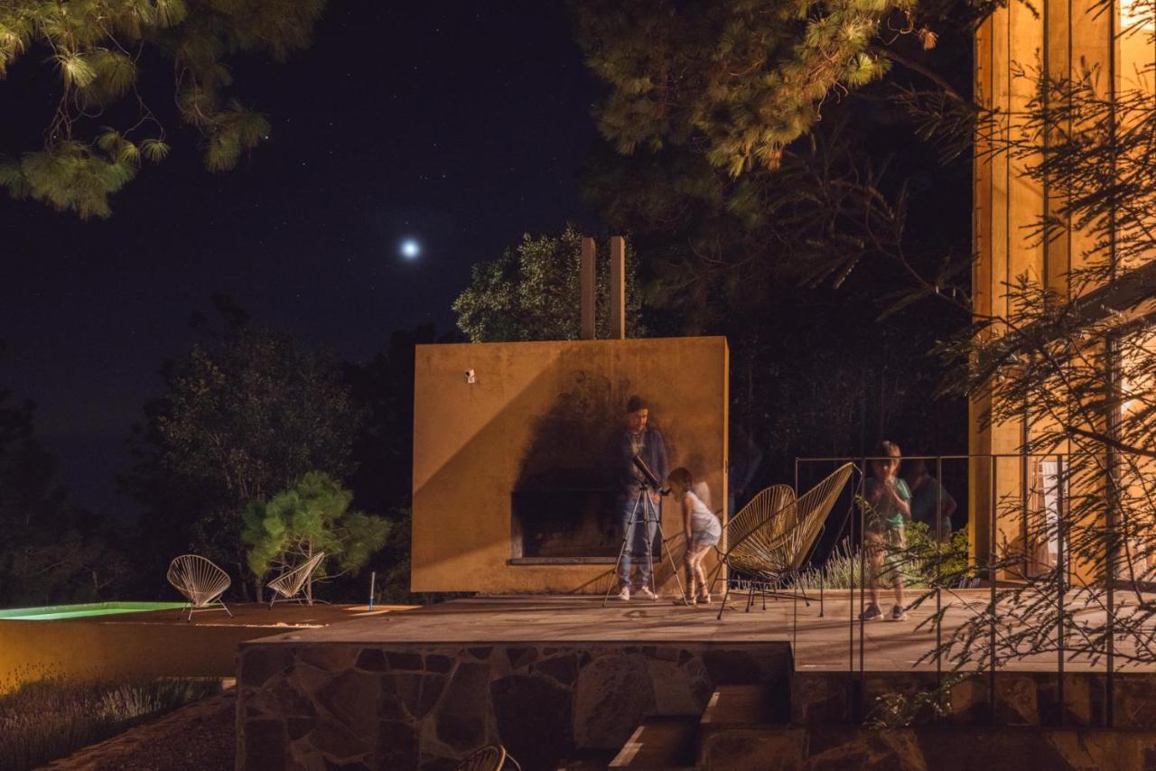 Cabana Lujo Con Alberca Climatizada Vistas Al Bosque De 马萨米特拉 外观 照片