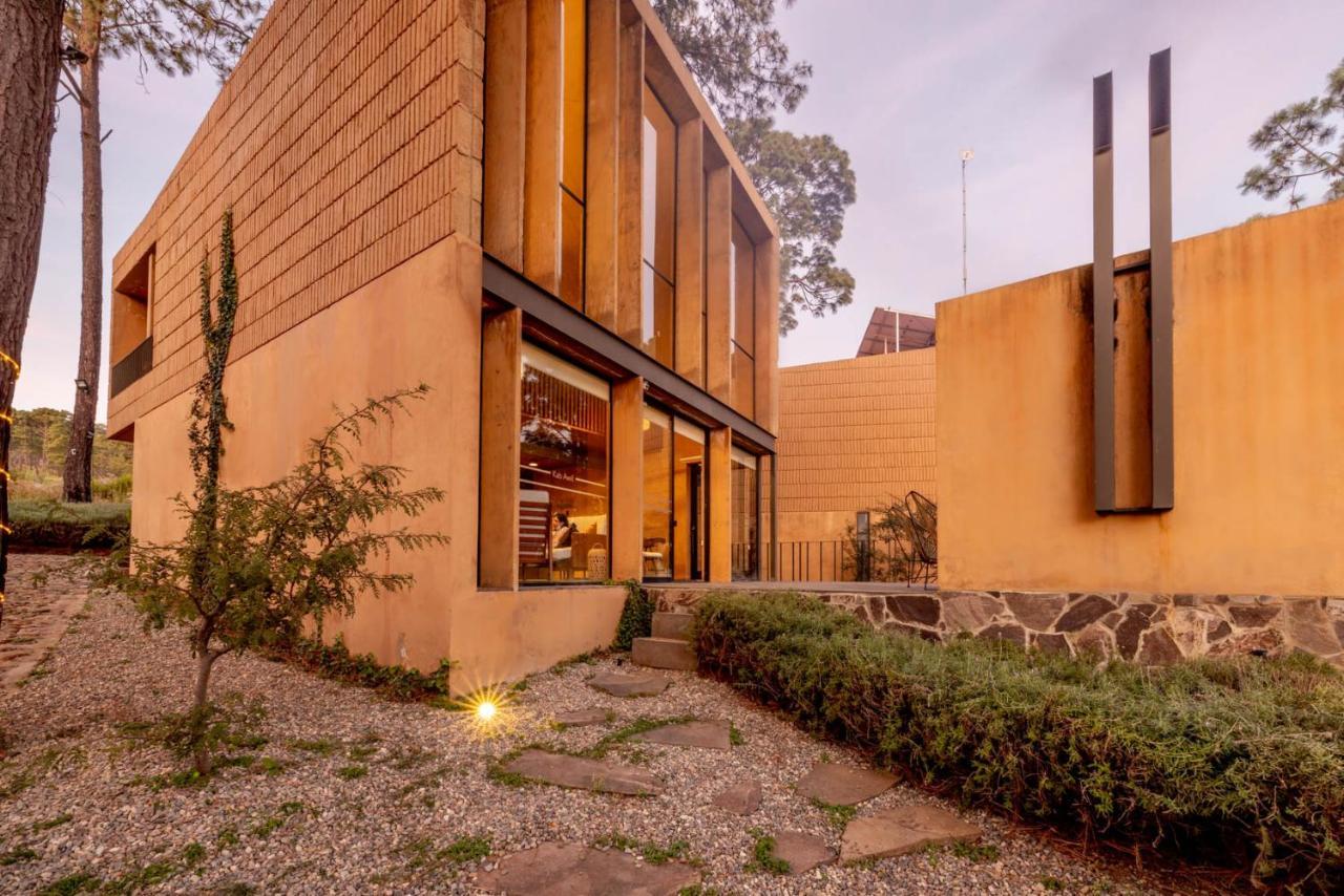 Cabana Lujo Con Alberca Climatizada Vistas Al Bosque De 马萨米特拉 外观 照片